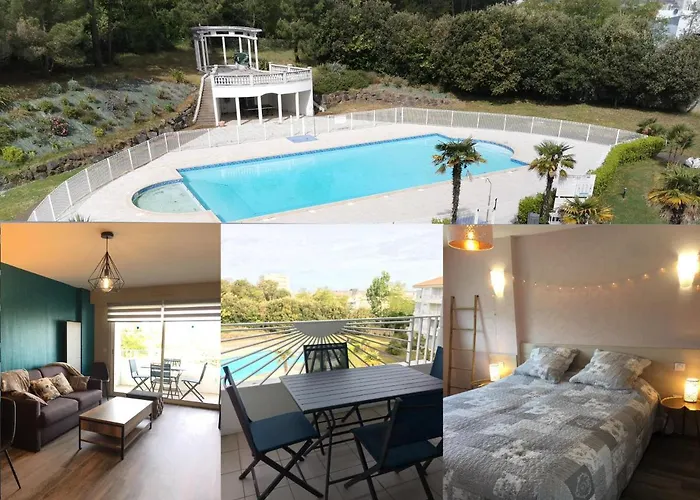 Apartamento La Cite Des Pins - Piscine Chauffee